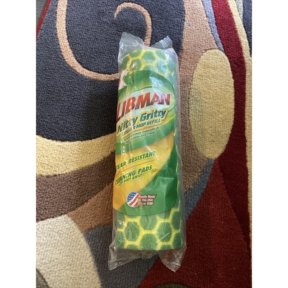 Libman 2011‎ Nitty Gritty Roller Mop Refill New